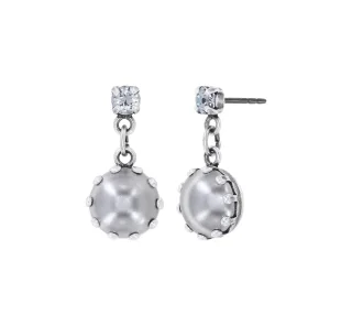 konplott - Ohrstecker - Daily Desire grau/silver