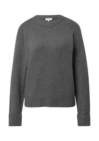 s.Oliver - Strickpullover grau - Gr. - 34