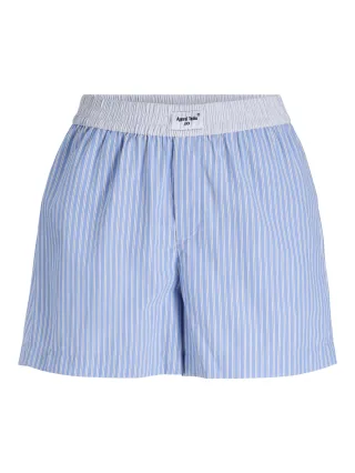 JJXX - JXCARO MW POPLIN SHORTS WVN hydrangea - Gr. - XL