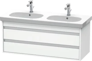 Duravit Ketho Waschtischunterbau wandhängend Weiß Matt 1150x455x480 mm - KT664901818 KT664901818
