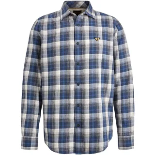 PME Legend - Long Sleeve Shirt Twill Yarndyed Check salute - Gr. - S