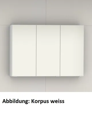 Artiqua Variabler Spiegelschrank , Oxid Dunkelgrau quer, 070-SEV-3-723 070-SEV-3-723