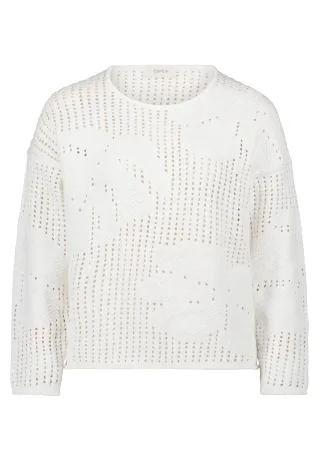 CARTOON - Strickpullover rohweiß - Gr. - 36