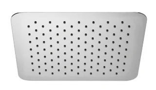 HSK Kopfbrause Eckig, super-flach, 400 x 400 x 2 mm, chrom 1100057