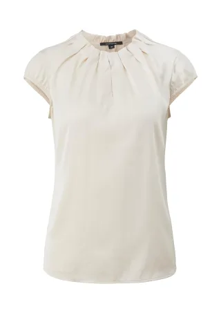 comma - Bluse beige - Gr. - 42
