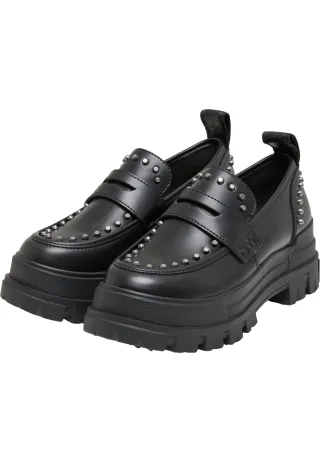 Buffalo Stiefel "Buffalo ASPHA LOAFER STUD - VEGAN NAPPA"