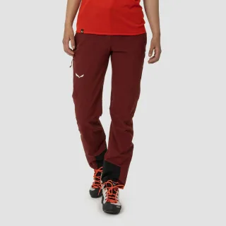 SALEWA - Agner Orval 3 Durastretch Regular Hose Damen - Rot (Gr.34)