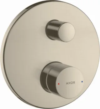 Hansgrohe Wannenmischer Unterputz Axor Uno Fertigset Zerogriff Brushed Nickel, 45405820 , 45405820 45405820