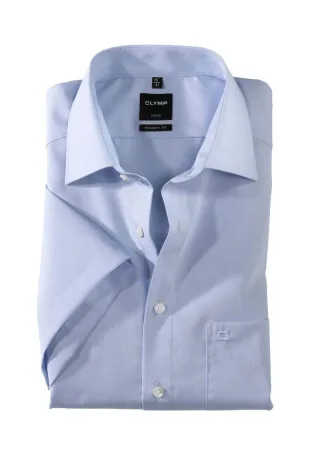 OLYMP - Modern Fit : Hemd blau - Gr. - 39