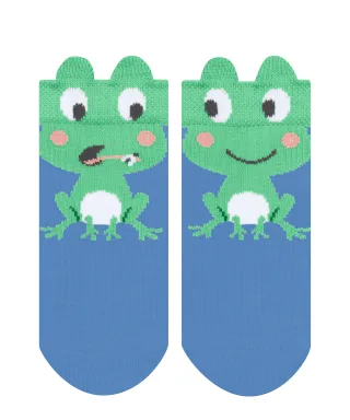 FALKE - FALKE Baby Frog Friends Babys blue note - Gr. - 65