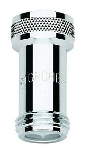 Grohe Doppel-Rückflussverhinderer 14159 3/4" für Badarmaturen chrom, 14159000 14159000