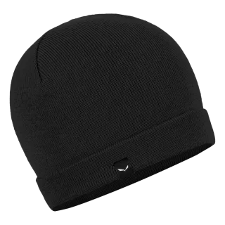 SALEWA - Puez Merino Mütze - Schwarz (Gr.UNI58)