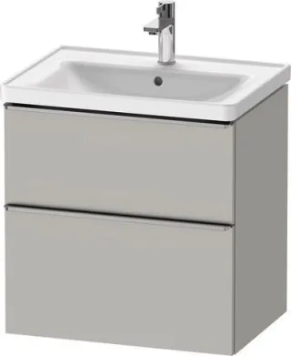 Duravit D-Neo Waschtischunterbau wandhängend Betongrau Matt 634x452x625 mm - DE4354070070000 DE4354070070000
