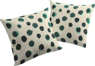 Adam Dekokissen "Kissenhülle Dots" aus Bio-Baumwolle, Kissenhülle ohne Füllung, 1 Stück