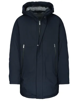 COMMANDER Finest Clothing - Parka, wattiert, uni dark navy - Gr. - L