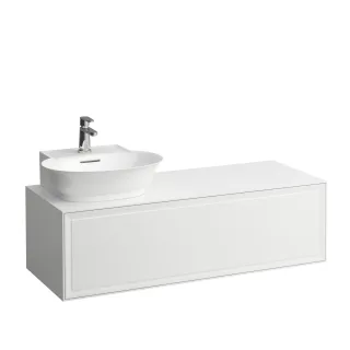 LAUFEN Waschtischunterschrank THE NEW CLASSIC f.HWB H816852 1175x455 Ausschn. li Verkehrsgrau, H4060 H4060850856271