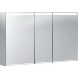 Geberit Option Spiegelschrank mit Beleuchtung drei Türen, 120x70x15cm, 500207001 500207001