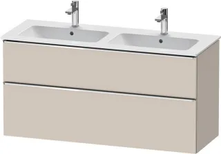 Duravit D-Neo Waschtischunterbau wandhängend Taupe Matt 1280x462x625 mm - DE4365010910000 DE4365010910000