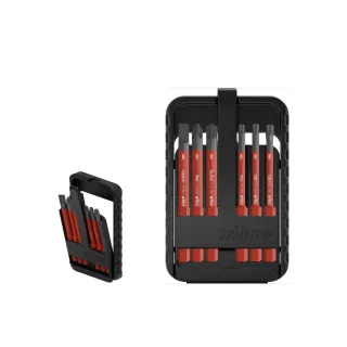 Wiha Bit Set slimBit electric gemischt, 6-teilges Set - 45804
