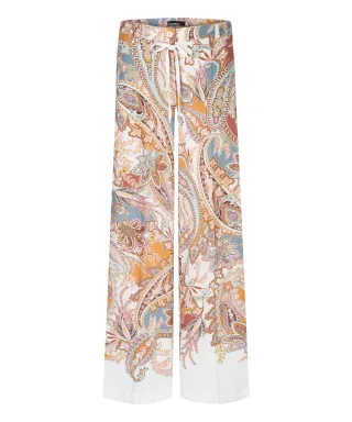 CAMBIO - Adrienne faded paisley ocean/ peach - Gr. - 36/33
