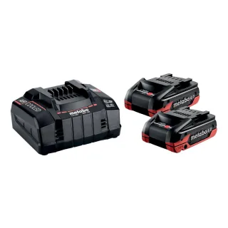 Metabo Basic-Set 2 x LiHDX 4.0 Ah ASC 145 - 685306000