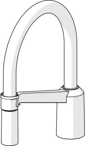 Hansa Hohem Auslauf HANSA 59914582 Ausld. 200 mm chr 59914582