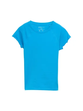 Denim Tom Tailor - Slim Fit Raglan T-Shirt florida blue - Gr. - S