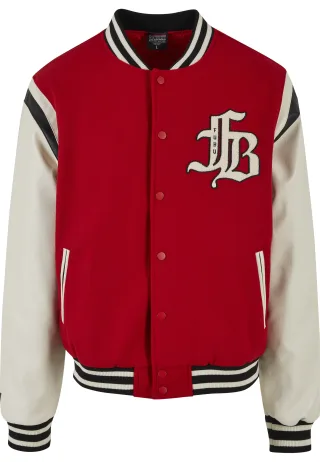 Fubu Anorak "Fubu Herren FM231-021-2 FUBU Old English Varsity Jacket" 1 Stk. tlg. ohne Kapuze