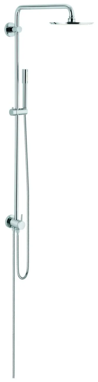 GROHE Duschsystem Rainshower 27058 mit Umstellung Kopf- u. Handbrause chrom 27058000