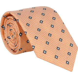 Willen - Krawatte blau,Krawatte Hochzeit,Krawatte Anzug,Krawatte Hemd,Krawatte Seide orange - Gr. - OS