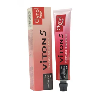 Clynol Viton S ICC permanent Haar Farbe Coloration Creme 60ml -  Versch. Nuancen - # ICC  72 Medium Ash Blonde