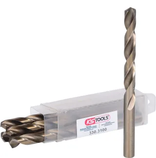 KS Tools HSS-G Co 5 Spiralbohrer - 330.3100