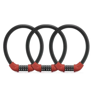 LAOTIE UL01 U-Shape Bike Lock Steel Password Lock Five-digit Code Anti-theft 1.72CM Thickened Portable Safety Cable Lock