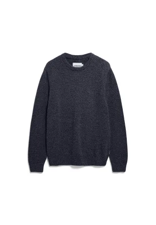Armedangels - ALVAARIO steel melange-dark morning-night sky - Gr. - S
