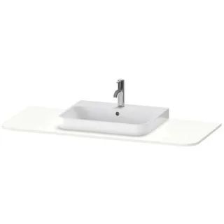 Duravit Happy D.2 Plus Konsole Weiß Seidenmatt 1300x550x16 mm - HP031KM3636 HP031KM3636