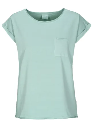 THE FASHION PEOPLE - T-Shirt with pocket sage mist - Gr. - XXL