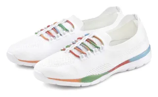 LASCANA Sneaker "Slipper, Halbschuh" aus leichtem Textil-Material VEGAN
