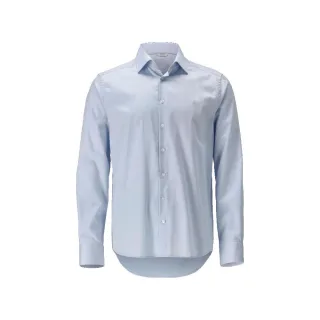 MASCOT Herren Langarmhemd FRONTLINE Hellblau 37 - 22104-742-71-37