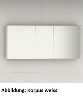 Artiqua Spiegelschrank, Graphit Struktur quer, 070-SDT-1-16-401 070-SDT-1-16-401