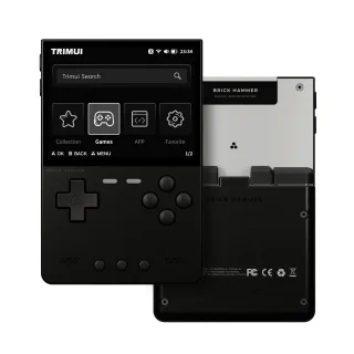 [256G] TRIMUI Brick Hammer Handheld Gaming Console 17000+ Games Open-Source System 3.2-inch IPS Screen Allwinnder A133pl