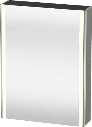 Duravit XSquare Spiegelschrank Stein Grau 600x155x800 mm - XS7111R92922000 XS7111R92922000