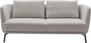 SCHÖNER WOHNEN-Kollektion 2,5-Sitzer "Pearl, hochwertig und komfortabel, - 5 Jahre Hersteller-Garantie" auch in Bouclé, Maße (B/H/T): 190/71/91 cm, Füße Metall