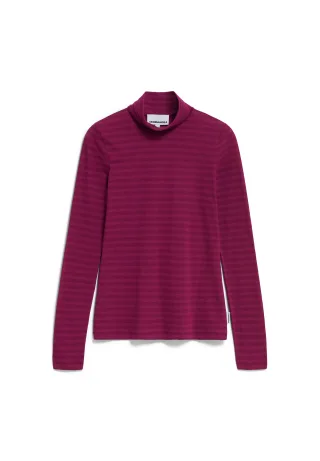Armedangels - GRAZILIAA STRIPES cherry juice-cranberry juice - Gr. - XS