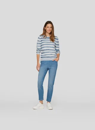 RABE - Denim Love dunkel jeans - Gr. - 48