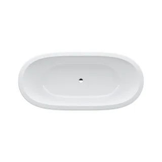 LAUFEN BadewanneIl Bagno Alessi One, 1830x870x460, freistehend,weiß, 24597.2, 2459720006151 H2459720006151
