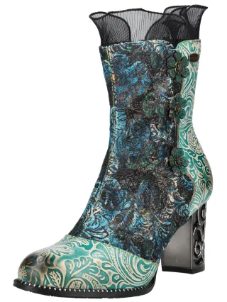 LAURA VITA Stiefelette "LAURA VITA Stiefelette Leder/Textil"