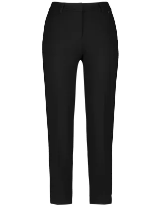 GERRY WEBER Edition - Hose Freizeit verkürzt schwarz - Gr. - 46R
