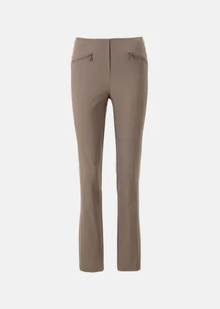 GOLDNER 2-in-1-Hose "Wärmende Schlupfhose LOUISA in knitterarmer Ware"
