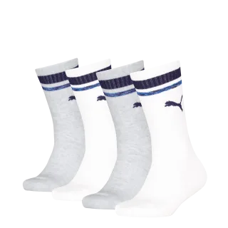 PUMA Socken "PUMA BOYS HERITAGE STRIPE CREW" 4er Pack