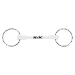 Gebiss Nathe Wassertrense I doppelt gebrochen Ring 70 mm